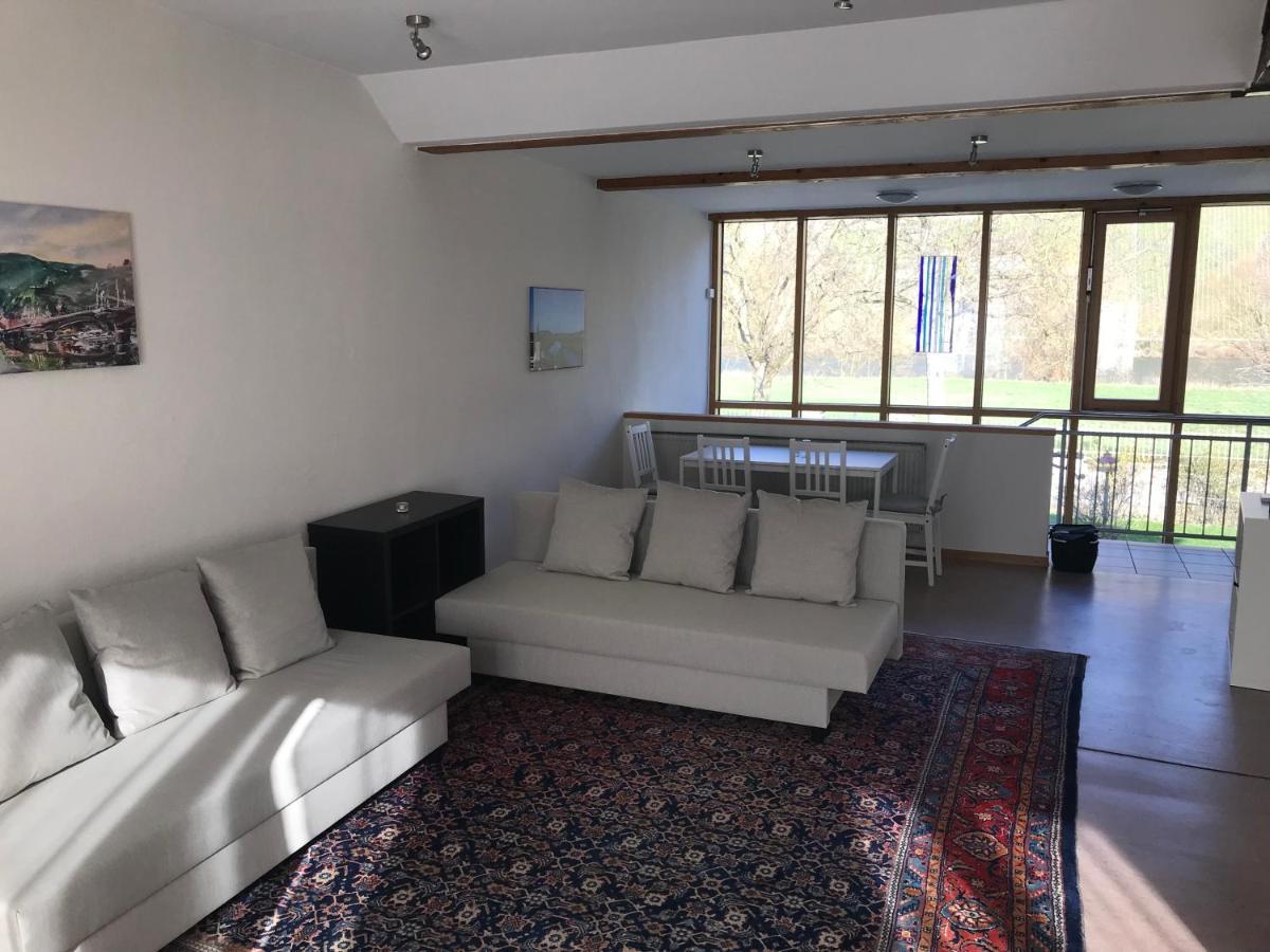 Ferienwohnung Altes Pfarrhaus Mit Flair Und Moselblick Brauneberg Exterior foto